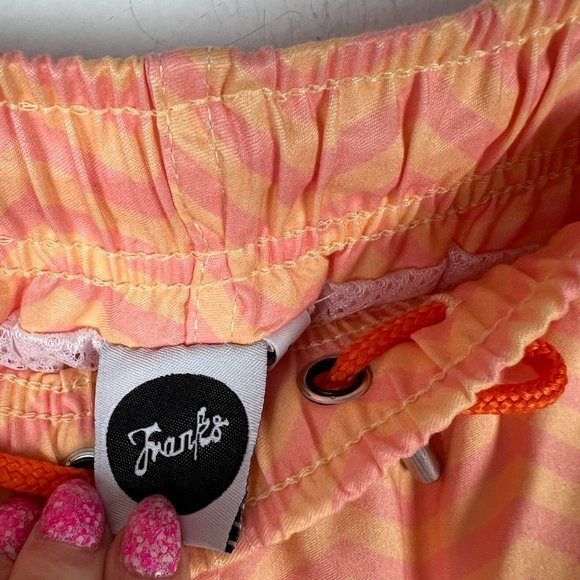 NWT Franks Australia Chevron Ombre Swim Trunks 6" Shorts Size Large L NEW - Picture 5 of 14